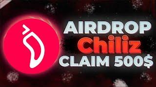 Chiliz crypto airdrop 2024. Best claim token 500$