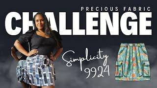 Precious Fabric Challenge: SIMPLICITY 9924 | FABRIC GIFT