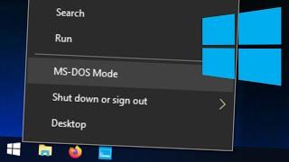 MS-DOS Mode for Windows 10