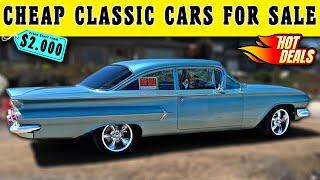 15 Classic Cars Prices Unqiue Owner Deals Here! Revealing Alive Beauties!