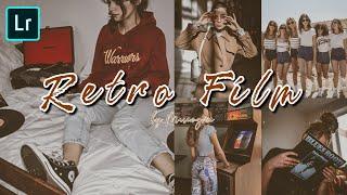 RETRO FILM | Lightroom Mobile Presets Tutorial 2020 | FREE DNG | Mareng Vic