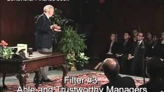 BUFFETT ON VALUE INVESTING & 4 FILTERS INNOVATION