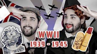 WWII / 1940's Skincare & Makeup Routine / Tutorial  The Welsh Twins