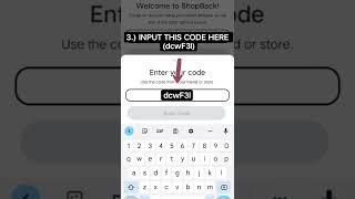 SHOPBACK TUTORIAL!!?Download shopback and Use my referral code: ( dcwF3l )Automatic 100 PESOS