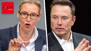 Zwischen Alice Weidel und Elon Musk wird es jetzt konkret: „Die werden durchdrehen“