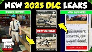 ALL UPCOMING 2025 GTA ONLINE DLC LEAKS! (NEW BUSINESS PROPERTY, NEW VEHICLES & MORE)