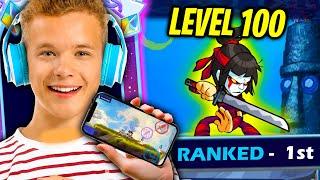 Meet The #1 Mobile Brawlhalla Player That Beats PROS!