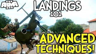 ArmA 3 Helicopter Landings Guide 101 ►EMERGENCY + ADVANCED LANDINGS!