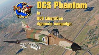 DCS PHANTOM. First operational mission in DCS Liberation Dynamic Campaign