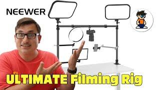 The Ultimate Overhead Filming Rig : Building It With The Neewer Overhead Camera Mount Rig