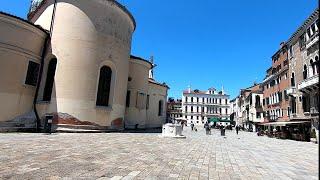 Venice walking tour June 02, 2021 From Merceria dell'Orologio San Marco to Viale Giardino Pubblici