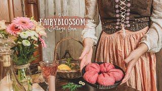A Summer Morning at The Fairyblossom Cottage Inn | Cottagecore Baking & Crafts ASMR