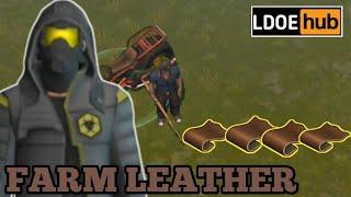 Beginners guide farm leather || Last day on earth