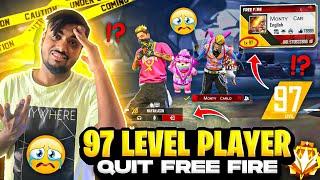 97 Level Player Quit Free Fire 