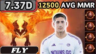 7.37d - Fly PHOENIX Hard Support Gameplay 21 ASSISTS - Dota 2 Full Match Gameplay