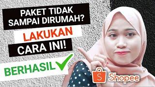 SOLUSI PAKET BELUM DITERIMA TAPI STATUS SUDAH DITERIMA #shopee #trikshopee #aplikasishopee