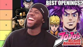 New JOJO Fan Reacts to JOJO Openings for THE FIRST TIME