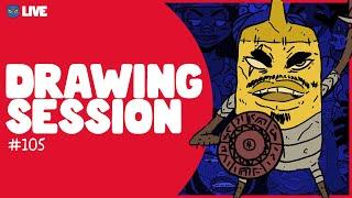  MUSTAAAAAAAAAAAAAAAARD! // Live Drawing Session #105