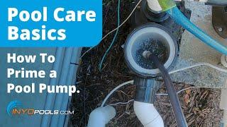 How To Prime a Pool Pump