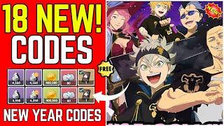 ️NEW YEAR UPDATE️BLACK CLOVER M REDEEM CODES 2025 JANUARY|BLACK CLOVER M CODES|BLACK CLOVER M CODE