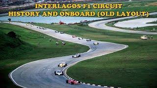 Interlagos F1 Circuit History and Onboard (old layout)