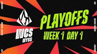 [EN] WCS MYSG Playoffs Week 1 Day 1