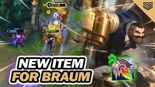 NEW ITEM REDEMPTION IS INSANE FOR BRAUM  Braum Wild Rift Gameplay