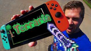 Terraria 1.4 on Switch be like: