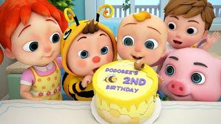 Happy Birthday To You | Dodobee 2nd Birthday | Dodobee Nursery Rhymes & Kids Songs