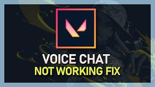 How To Fix Voice Chat Not Working in Valorant