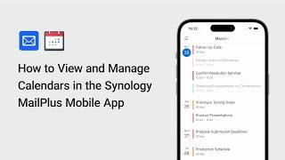 How to View and Manage Calendars in the Synology MailPlus Mobile App | Synology