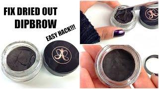 EASY BEAUTY HACK: Fix Your Dried out Eyebrow Pomade