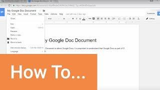 How to Import and Export Documents in Google Drive