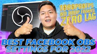 Best OBS Settings For Live Stream 2024 NO LAG NO DROP FRAME Facebook Gaming 2024