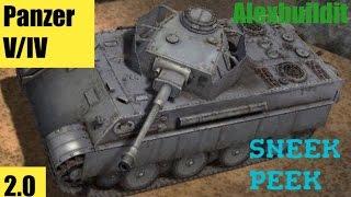 World of Tanks Blitz Panzer V/IV Sneek Peek with Alexbuildit