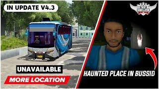 IN UPDATE V4.3 !! We Need More Ghost Location In Bus Simulator Indonesia || Hidden Bussid By Maleo