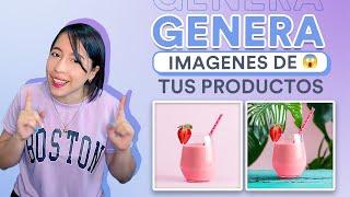 5 IA QUE GENERA IMAGENES DE TUS PRODUCTOS | CREA HERMOSOS BACKGROUND PARA TUS PRODUCTOS