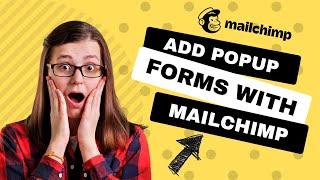 How to create MailChimp newsletter signup and popup with Elementor | WordPress Tutorial