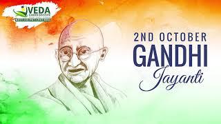 GANDHI JAYANTI Motion Video , Veda Career Institute