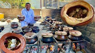 Authentic Peshawari Dum Pukht Recipe | Mutton Matka Rosh | Shinwari Dum Pukht | Village Food Secrets