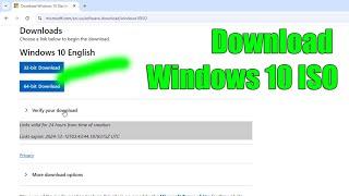 How to Download Windows 10 ISO from Microsoft Website in 2025 (FREE & EASY)