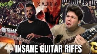 The MEANEST Guitar Riffs EVER feat. MENDEL (ex-ABORTED)