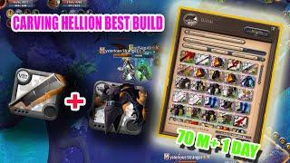 INSANE CARVING GAMEPLAY MISTS| BEST BUILD | ALBION ONLINE