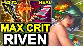 Wild Rift China Riven Jungle - BEST SOLO CARRY Champion - CHALLENGER RANK GAMEPLAY - BROKEN JUNGLE