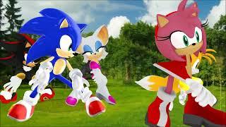 Gangnam Style MMD~Sonamy Shadouge Tails and Cream