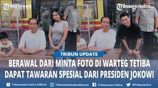 Berawal Dari Minta Foto di Warteg, Pasangan Ini Ngaku Dapat Tawaran Spesial dari Presiden Jokowi