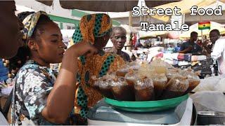 Northern Ghana STREET FOOD TOUR || busiest market  living on a budget || Tamale vlog2022