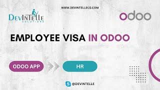 How to Employee Passport/Visa Management in Odoo