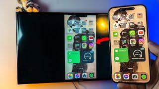 How to Screen Mirroring & Share iPhone with Smart TV [2023]