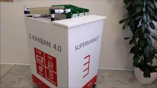 E-Kanban 4.0 - Electronic kanban with RFID and e-labels